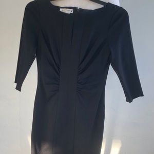 Kay Unger 3/4 Sl Black Dress